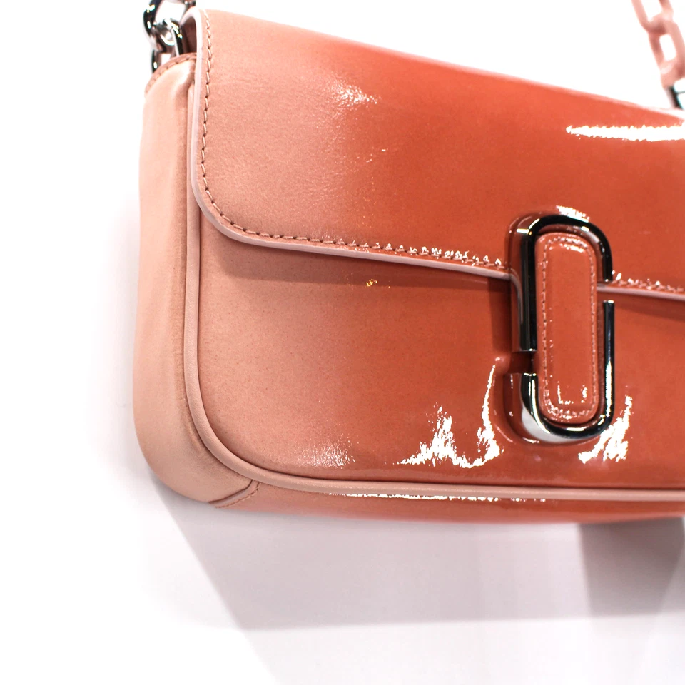 Bolso de Hombro Marc Jacobs J Marc NUEVO Cuero Rosa Sombreado Bandolera Bolso sin asas Foto 4 de 4