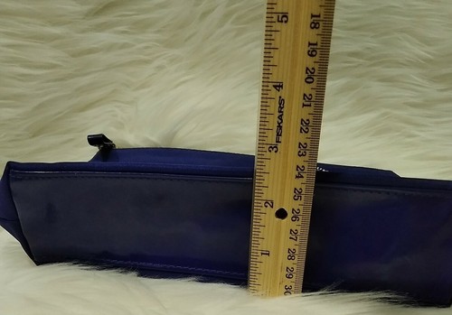 Lancome Silver & Purple Envelope Makeup Bag - Picture 5 of 5