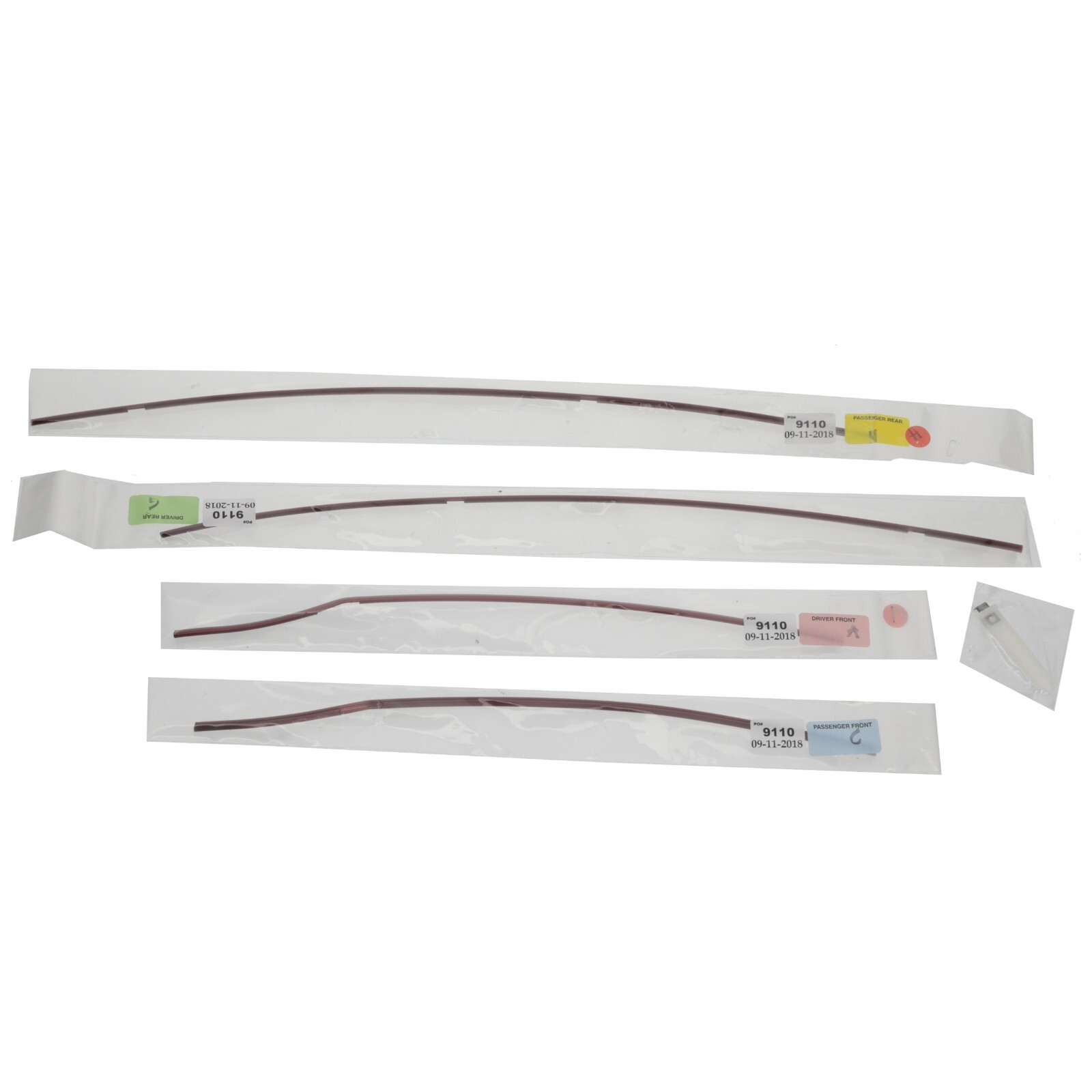 Protectores de borde de puerta para Honda (N/P 08P20-TBA-1P0)