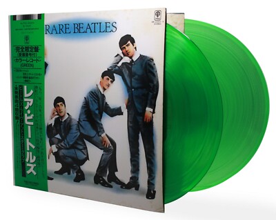  RARE BEATLES 2 LP GREEN VINYL  ALBUM