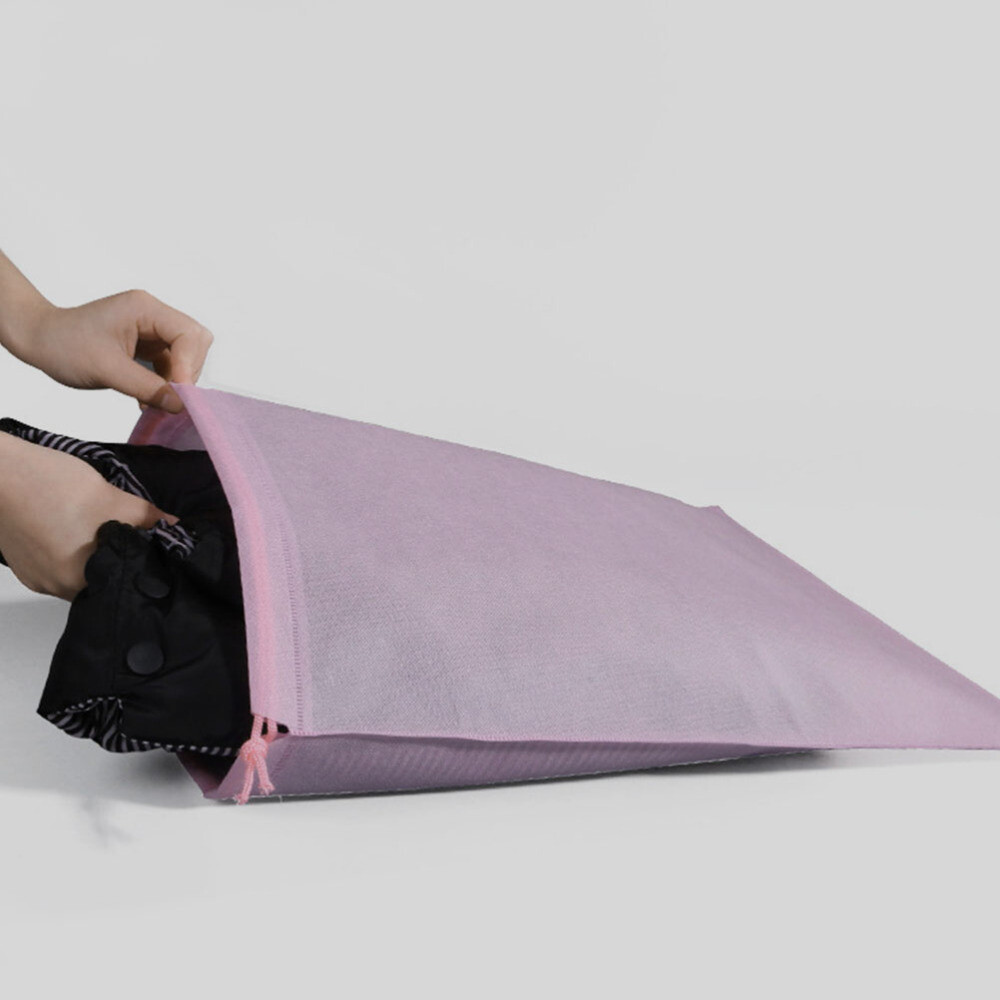 APL 10 Pezzi Pantofole Sacchetti Sandali Viaggio Con Cordoncino Borsa Portaoggetti per