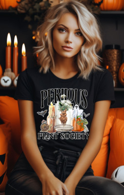 Perilous PlantsTshirt Sizes 8-32 UK Harry Potter Fantasy Wizard Witch Quidditch