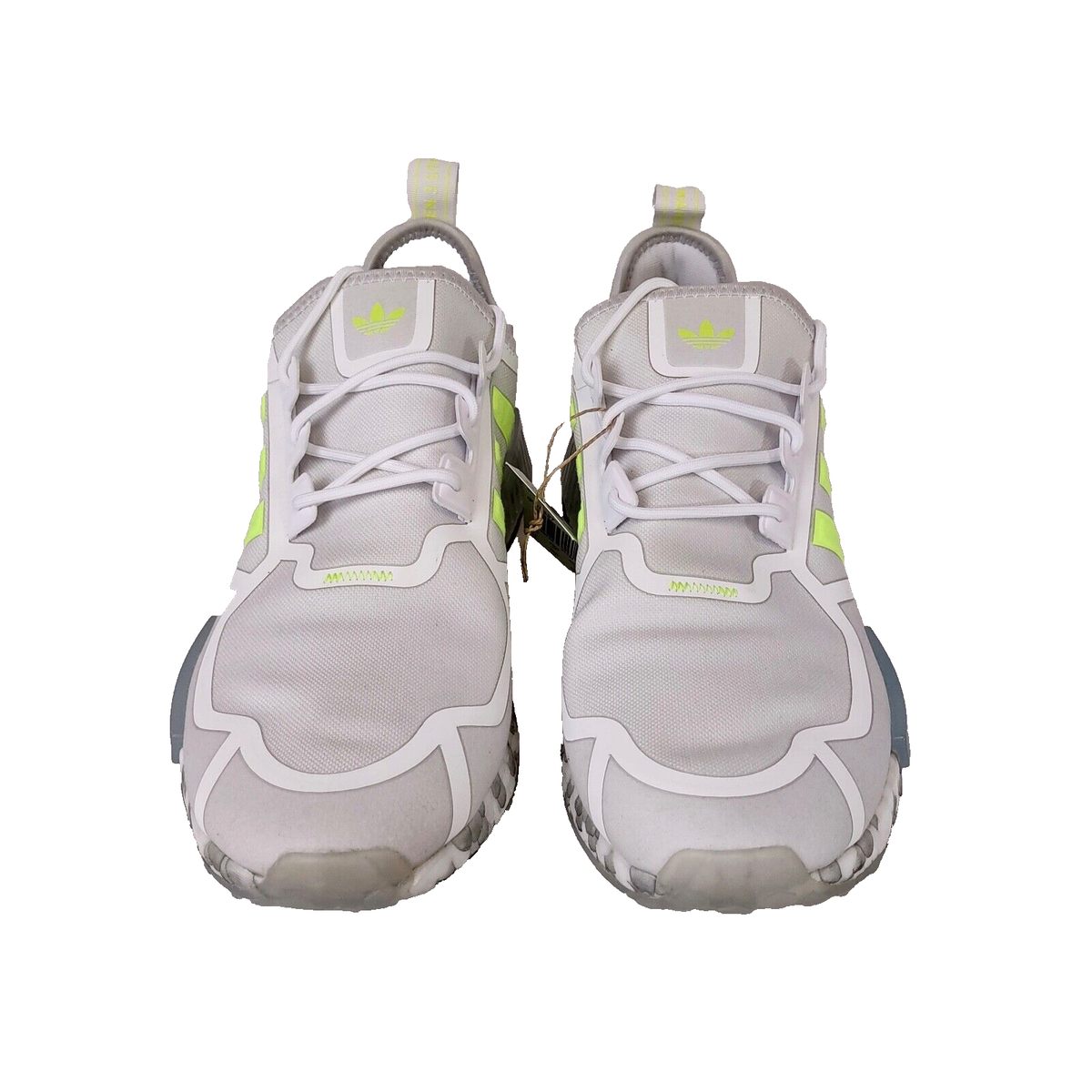 Adidas Men\'s NMD_R1 GW5637 White Solar Yellow Running Shoes Size 10.5 Size 13 Ad-id-as ORIGINALS Men main image 4