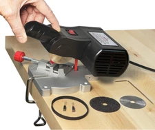 Mini Miter Chop Saw for Models, Arrow Shafts - Cuts up to 1/2"x1/2" or 1/4"x3/4"
