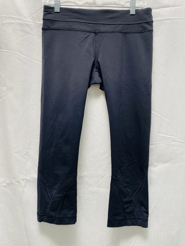 Lululemon Damen schwarze kurze Leggings Größe 6.M Top Zustand. - Bild 5 von 8