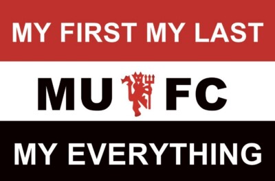 6ft X 4ft Custom Manchester United Flag - MUFC Man Utd - Made In UK - Premier League Football Flag
