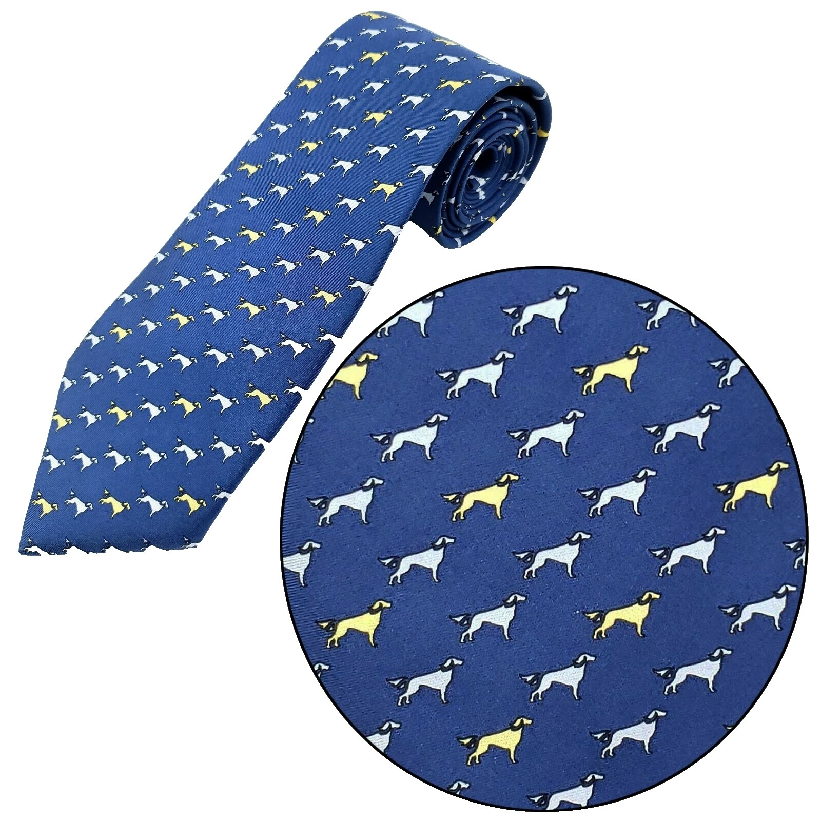 Lazos de Perro Estampado Animal para hombres