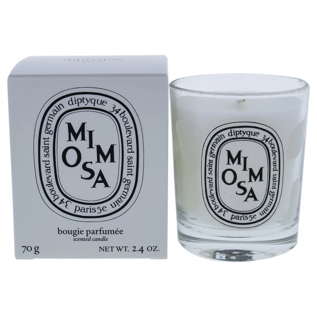 Mimosa Scented Candle by Diptyque for Unisex - 2.4 oz Candle | eBay