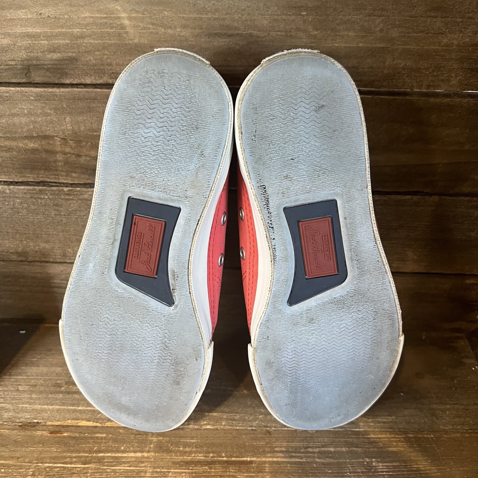 Womens Converse Jack Purcell Light Red Low Top Canvas Shoes Sneakers Size 6.5 M thumbnail 5