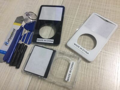 Front Panel Faceplate + U2 Back Cover Housing for iPod 5th 5.5 Gen
