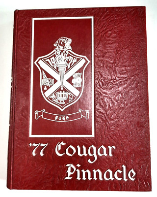 1977 Yearbook Pulaski County HighSchool Cougar Pinnacle Dublin VA Gary Clark NFL
