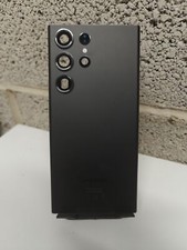 Samsung S23 ULTRA S918 BLACK Rear Back Glass Battery Cover Camera Lens Genuine