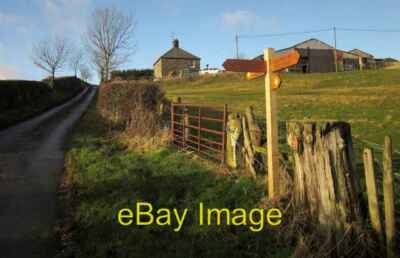 Foto 6x4 Bridleway Kreuzung, Lodge Farm Aislaby mit Blick auf die Gasse c2012