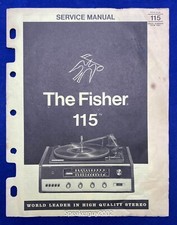 Original THE FISHER / 115 / Service Manual
