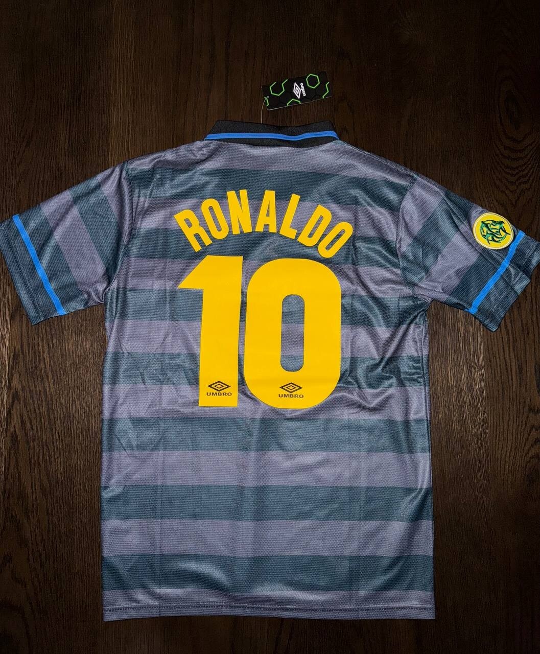Inter Milan 1997/1998 Third Kit #Ronaldo 10 - Large - FREE SHIPPING