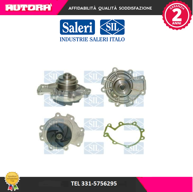Pompa acqua adatto a Ford Mondeo-Jaguar X-Type (MARCA-SALERI SIL)..