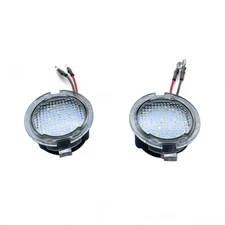 Xenon White LED Puddle Lights For Ford Taurus Edge Flex F150 Side Mirror Lights