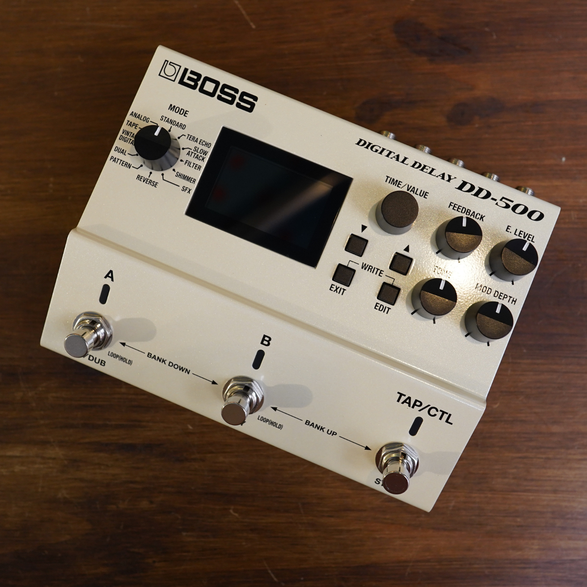 BOSS DD-500 Digital Delay Guitar Effects Pedal 12 delay