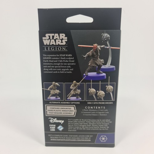Star Wars Legion: Darth Maul and Sith Probe Droids Operative Expansion Brand new - Picture 3 of 3