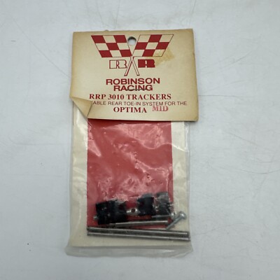 Vintage Robinson Racing RRP-3010 Kyosho Optima MID Trackers Adjustable Rear Toe