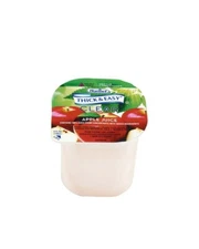 Thickened Beverage Thick & Easy 4 oz Portion Cup Apple Ready to Use Case of 24