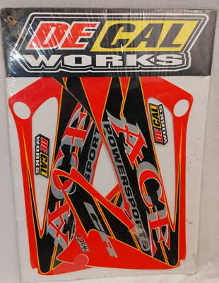Decal Works Decal Graphics - 04 Honda CRF150 -  Ace Powersports - New Sealed!