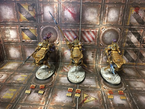 Warhammer 40k Adeptus Custodes Dawneagle Jetbikes COMMISSION Vertus Praetors 3 - Bild 6 von 8