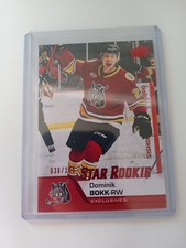 2020-21 Upper Deck AHL Dominik Bokk /100 Exclusives Star Rookies #188 Red Rc