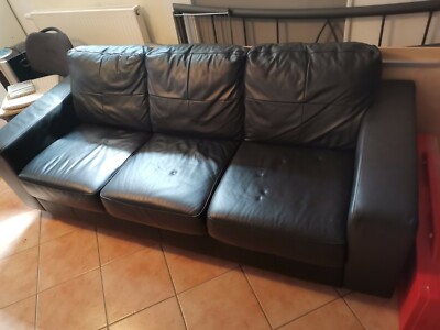 Ledersofa Ikea Skogaby 3 Sitzer 200cmx83cmx58cm
