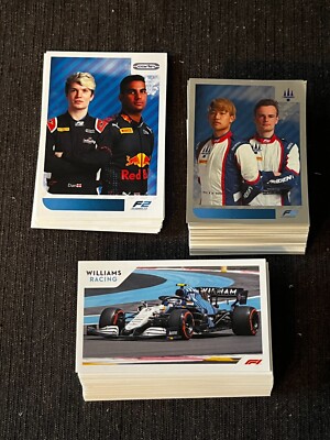 SET 183 AUFKLEBER TOPPS FORMULA 1 FORMEL OFFICIAL F1 SEASON 2021 OHNE DOPPEL