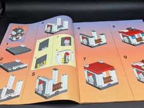 LEGO 6093 Flying Ninja Fortress Castle Instruction Manual ONLY SEE PICS