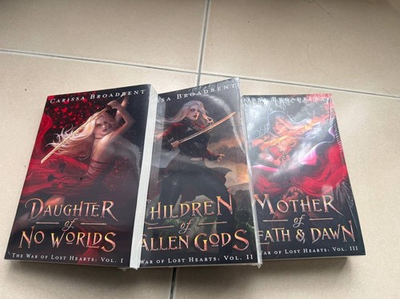 #ad The War of Lost Hearts Series 3 Books Set by Carissa Broadbent English Version $94.50