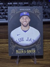 2021 Topps Allen & Ginter's - George Springer #188