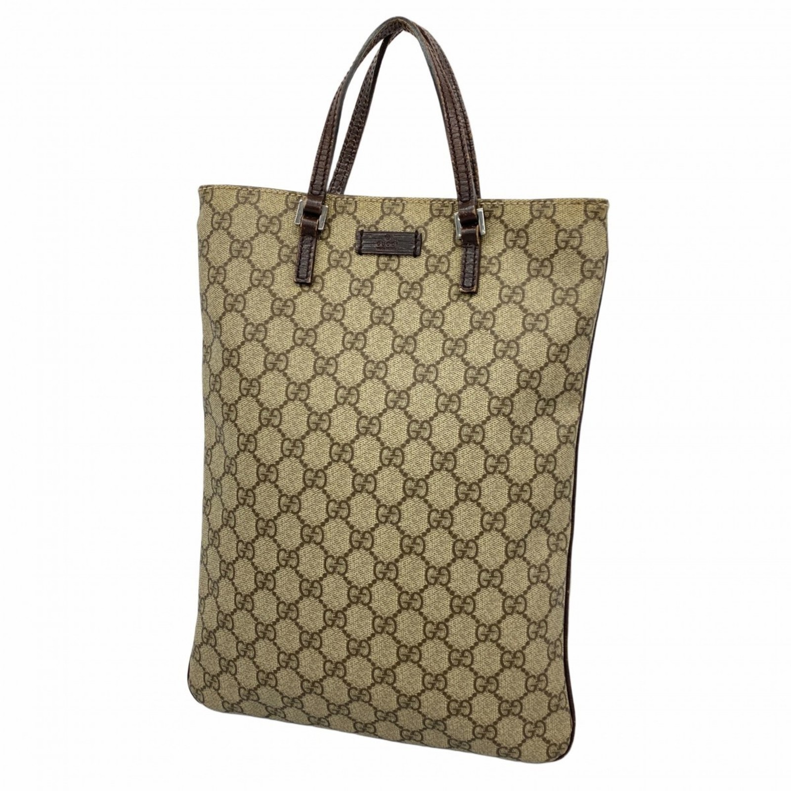Gucci GG Supreme Brown Tote Bag for Women 117551 P676978