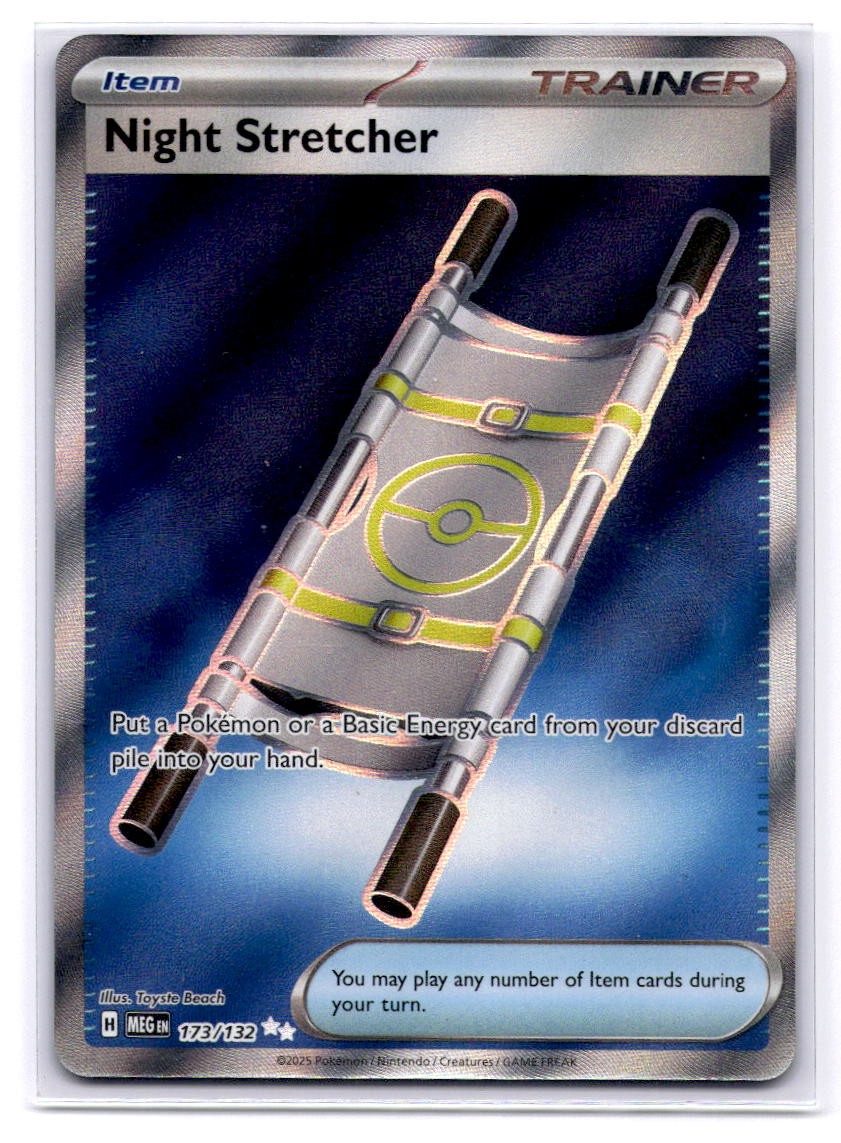 Night Stretcher Ultra Rare ME01: Mega Evolution 173/132 LP-NM