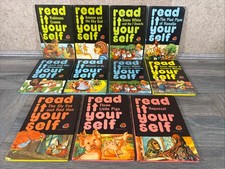 X11 Vintage Ladybird books Read It Yourself Series 777 Level 2,3,4,5 VGC