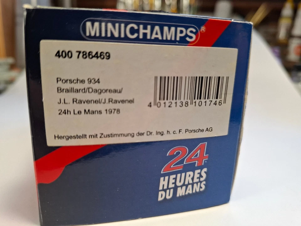 PORSCHE 9134 #69 Le Mans  1978  SCALA 1:43 MINICHAMPS - Immagine 2 di 2