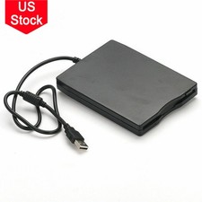 USB 2.0 3.5-Inch 1.44MB Portable External Floppy Disk Drive Reader for PC Laptop