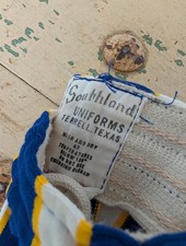 Vtg 70s Authentic Southland Uniforms Athletic Warmup Pants Team Athletic Gear