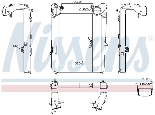 LadeluftküHler FüR DAF CF 65 75 85-image