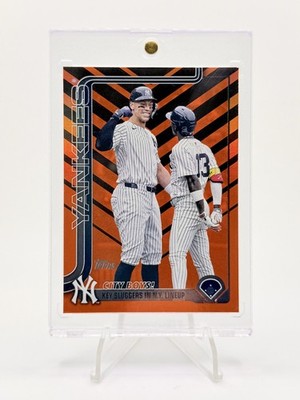 2025 Topps Update Aaron Judge City Boys Holiday Foil #US85 New York Yankees