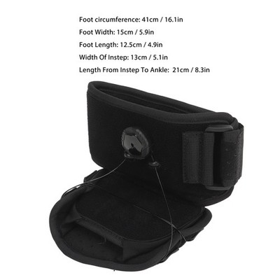 Plantar Fasciitis Drop Brace Adjustable Fixation Support Foot Orthosis Ankle SET