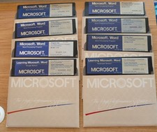 Microsoft Word Processing System IBM floppy disk