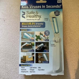 NEW  CORDLESS UV STERILIZER KILLS MEASLES & OTHER VIRUSES AND GERMS