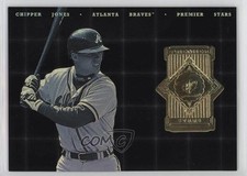 1999 SPx Premier Stars Chipper Jones #PS15 HOF 14lm
