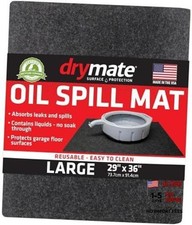 Oil Spill Mat - Premium Absorbent Oil Pads - USA Made - 29"x36"