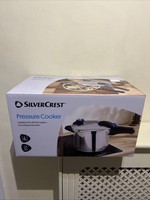 SilverCrest Pressure Cooker 6 litre 22cm Diameter - All Hob Types