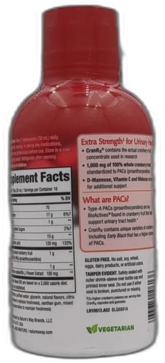 *2026-7-1* Natures Way Cran Rx líquido, 16 Fz Foto 2 de 4