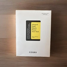 COSRX Advanced Snail Mucin Power Sheet Mask 10 EA with Snail Mucin Serum Korean
