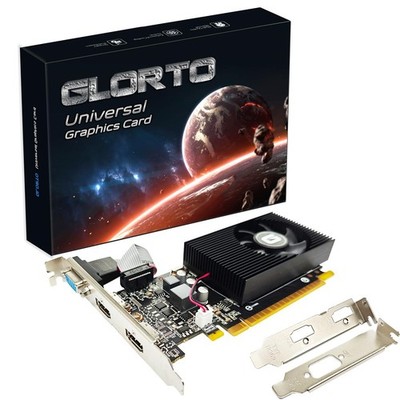 GeForce GT 730 2G Low Profile Graphics Card, 2X HDMI, VGA, DDR3, PCI Express ...